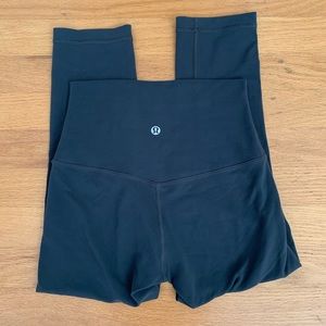 Lululemon gray align leggings 19” size 2